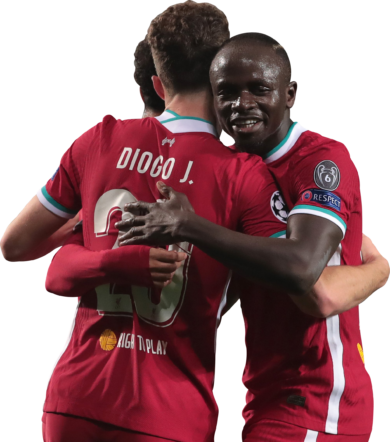 Mohamed Salah, Diogo Jota, & Sadio Mané