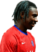 Moise Kean football render