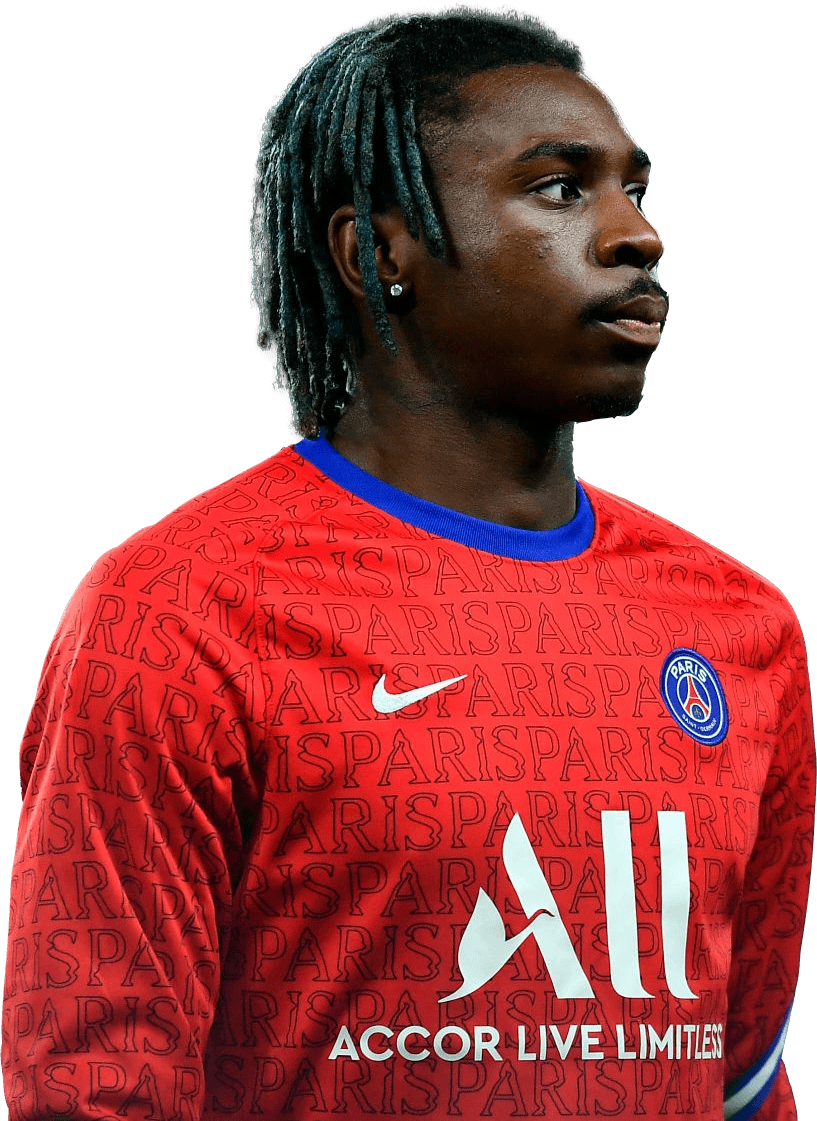 Moise Kean football render - 74685 - FootyRenders