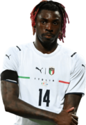 Moise Kean football render