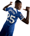 Moisés Caicedo football render