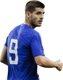 Alvaro Morata football render