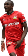 Moussa Diaby football render