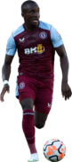 Moussa Diaby football render