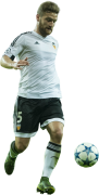 Shkodran Mustafi football render