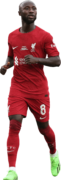 Naby Keita football render