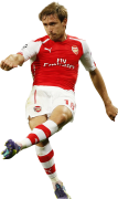 Nacho Monreal football render