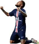 Neymar football render