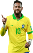 Neymar football render