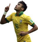 Neymar football render