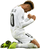 Neymar football render