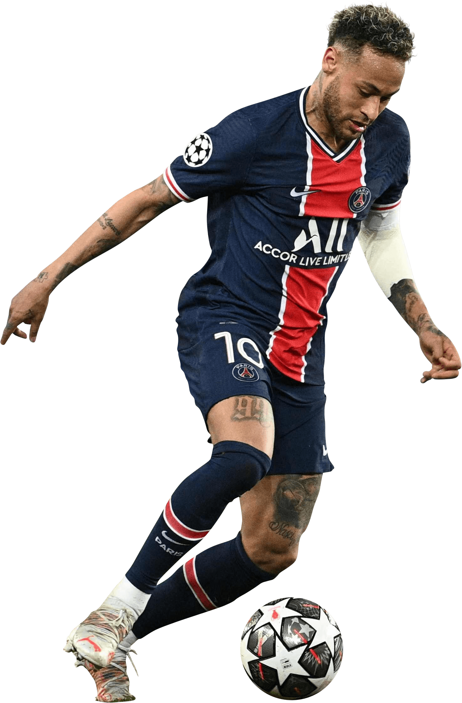 Neymar football render - 79368 - FootyRenders