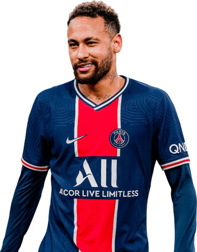 Neymar Paris Saint-Germain football render - FootyRenders