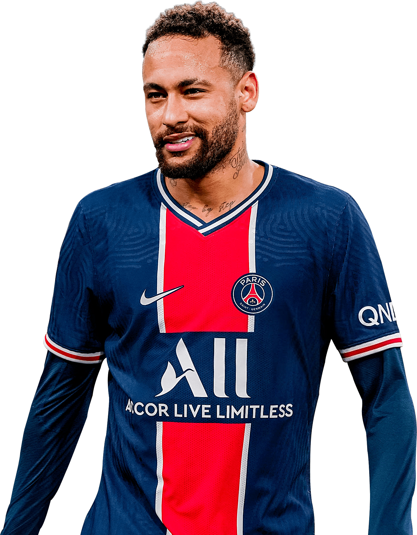 Neymar Paris Saint-Germain football render - FootyRenders