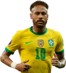 Neymar football render