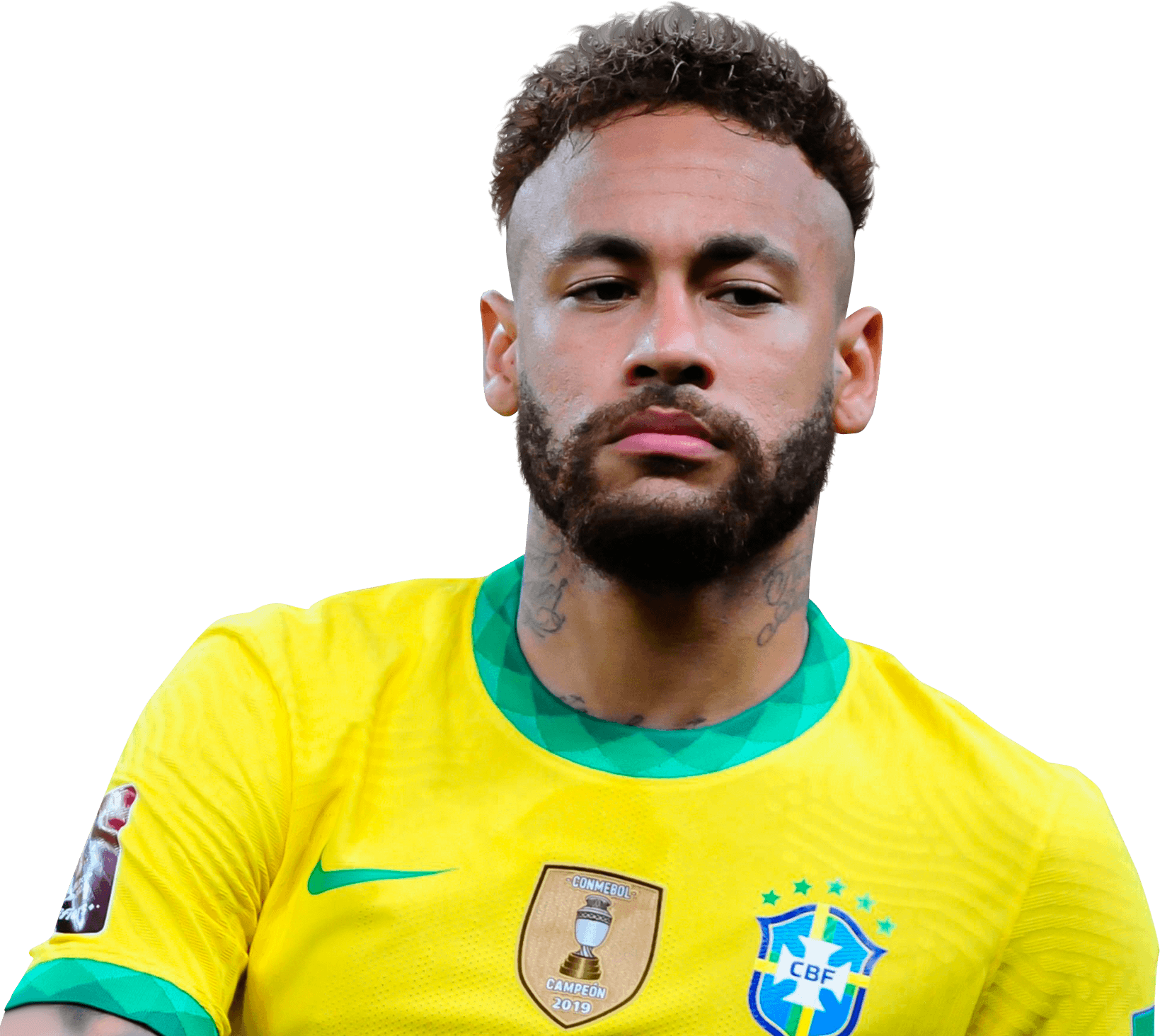 Neymar Brazil football render - FootyRenders