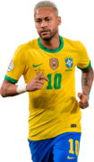 Neymar football render