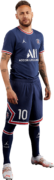 Neymar football render