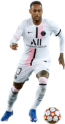 Neymar football render