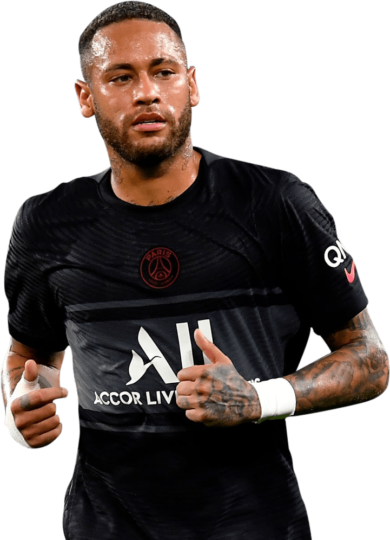 Neymar Paris Saint-Germain football render - FootyRenders