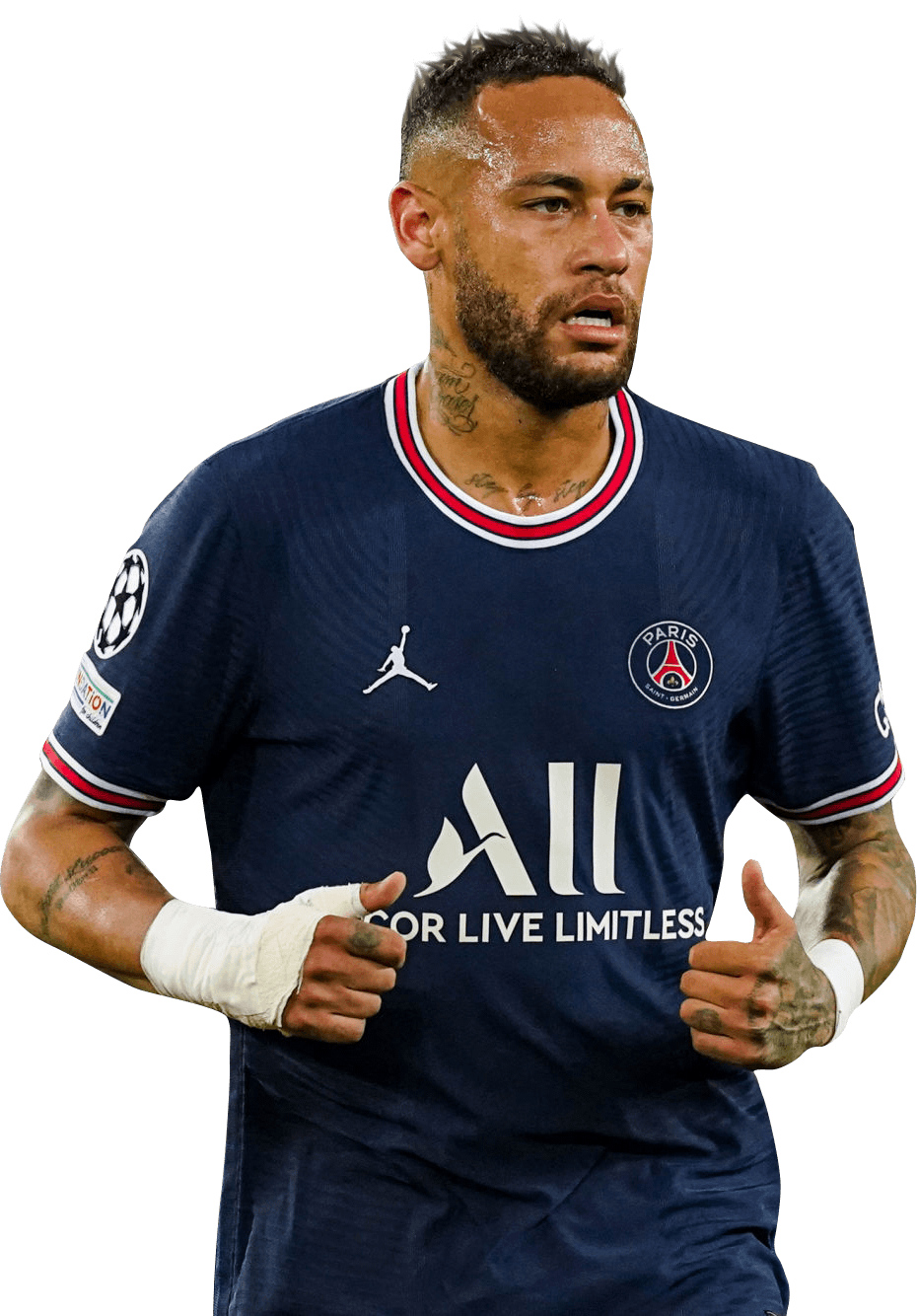 Neymar Paris Saint-Germain football render - FootyRenders