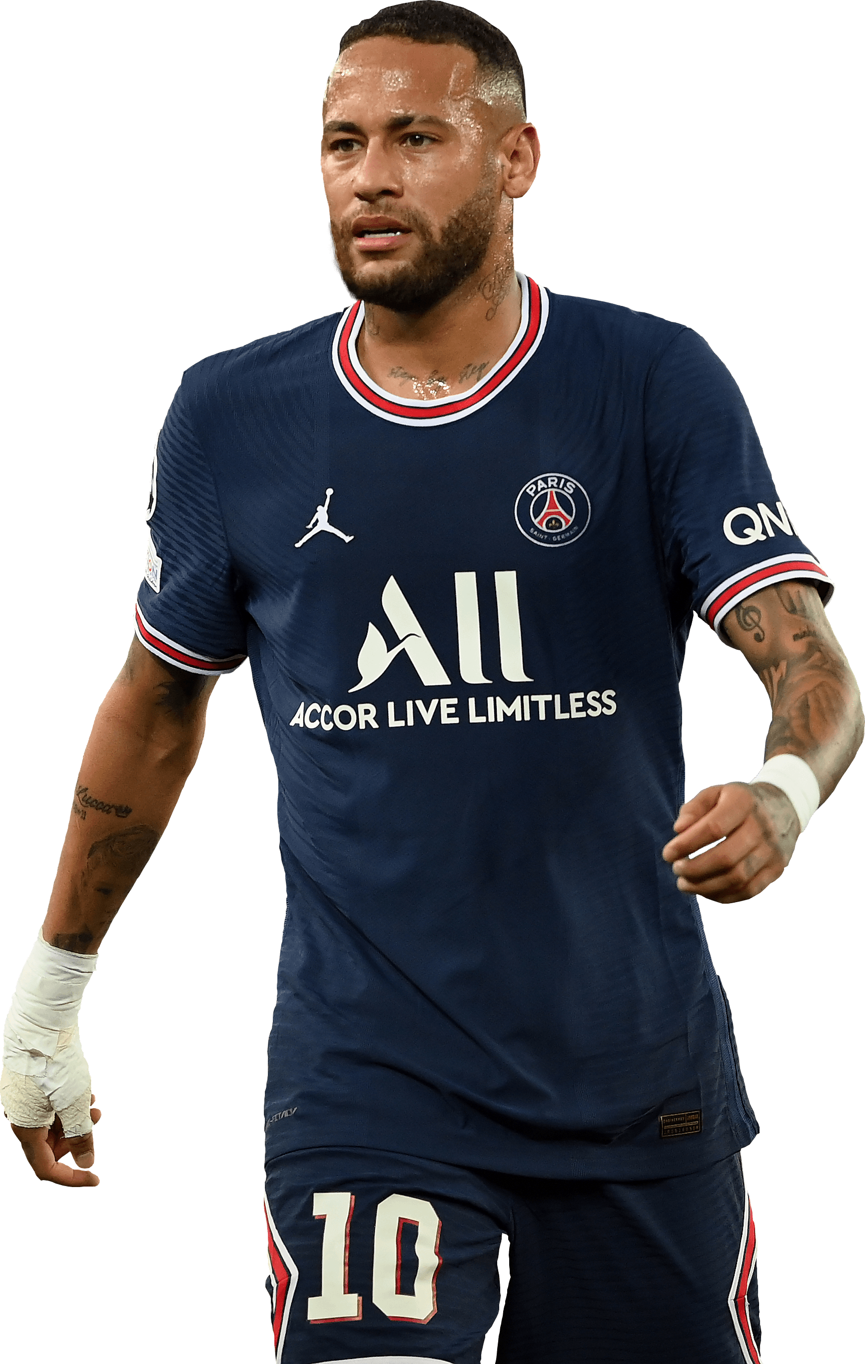 Neymar Paris Saint-Germain football render - FootyRenders