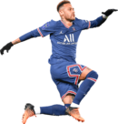 Neymar football render