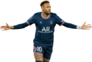 Neymar football render