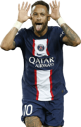 Neymar football render