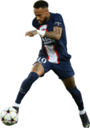 Neymar football render