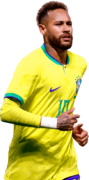 Neymar football render