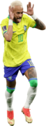 Neymar football render