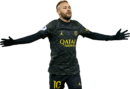 Neymar football render