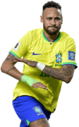 Neymar football render