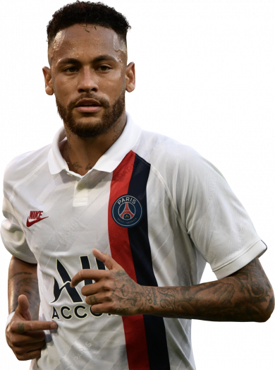 Neymar Paris Saint-Germain football render - FootyRenders