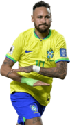 Neymar football render