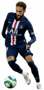 Neymar football render