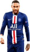 Neymar football render