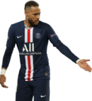 Neymar football render