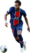 Neymar football render