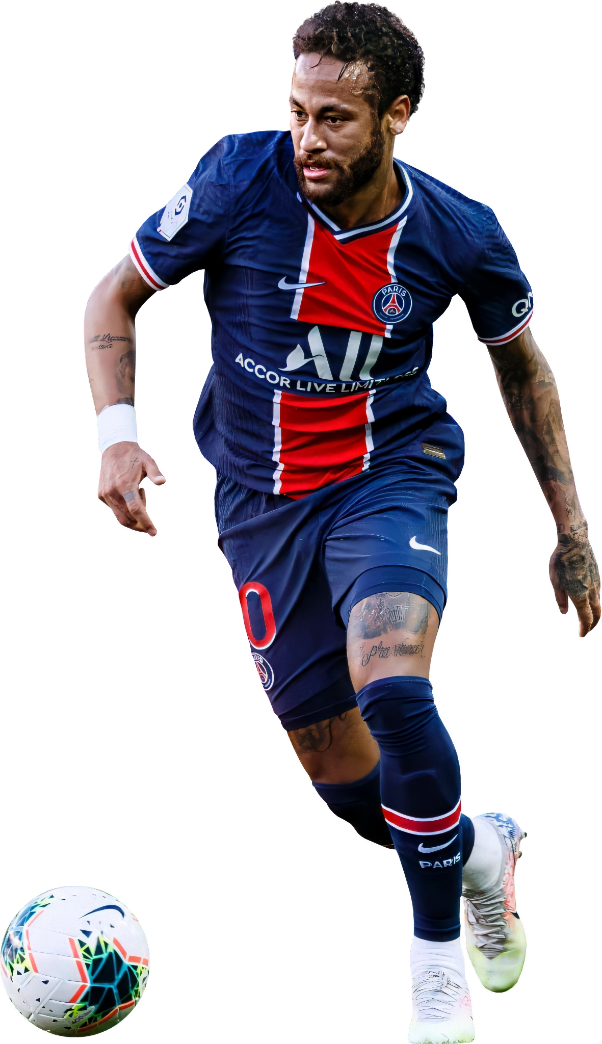Neymar football render - 69596 - FootyRenders