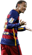 Neymar football render