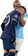 Neymar & Fernandinho football render