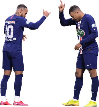 Neymar & Kylian Mbappé