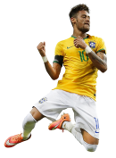 Neymar football render