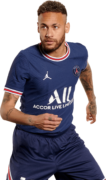 Neymar football render