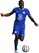 N’Golo Kanté football render