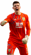 Nick Pope football render