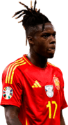 Nico Williams football render