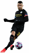 Nicolas Otamendi football render